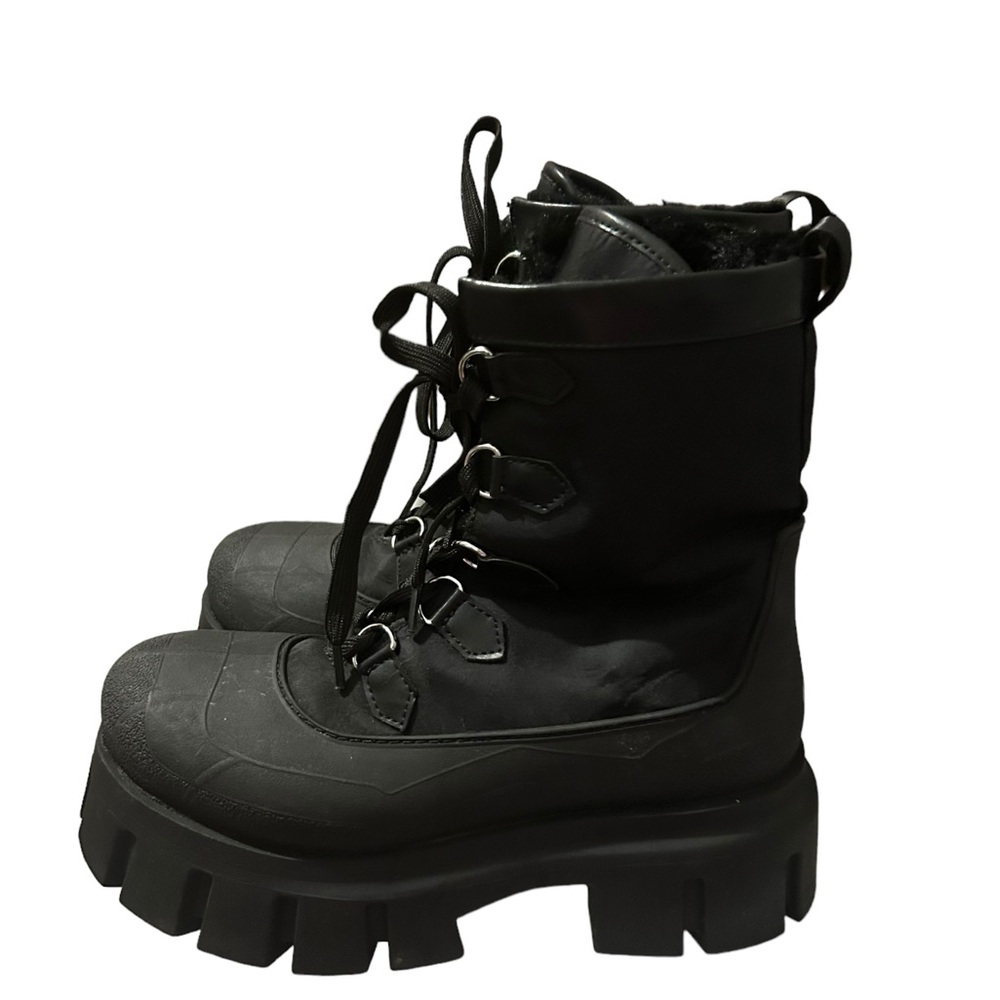 Chunky Military-style Boots